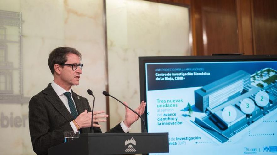 El CIBIR duplica su espacio y aumenta el personal: "Con el CIBIR+ damos un salto decisivo en el sistema sanitario de La Rioja"