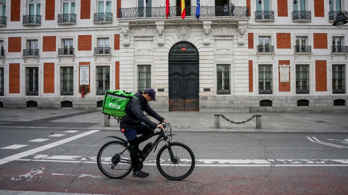 Uber Eats reconoce la deuda de 110 millones de euros por cotizaciones impagadas de 60.000 falsos autónomos