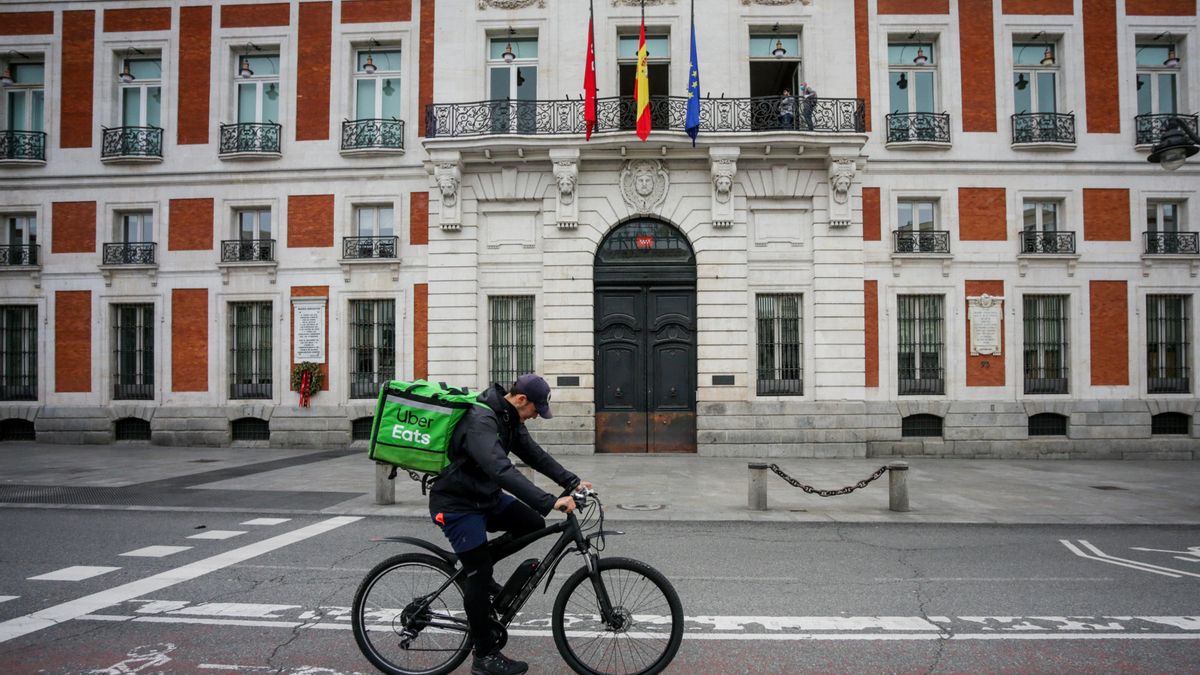 Uber Eats reconoce la deuda de 110 millones de euros por cotizaciones impagadas de 60.000 falsos autónomos