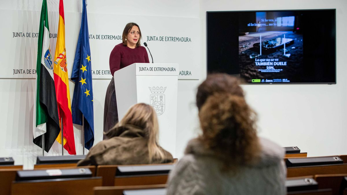 El 25-N hace un llamamiento a los extremeños a actuar frente a la violencia de género