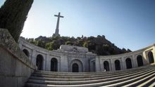 Fachada principal de la basílica del Valle de los Caídos, uno de los monumentos que gestiona Patrimonio Nacional.