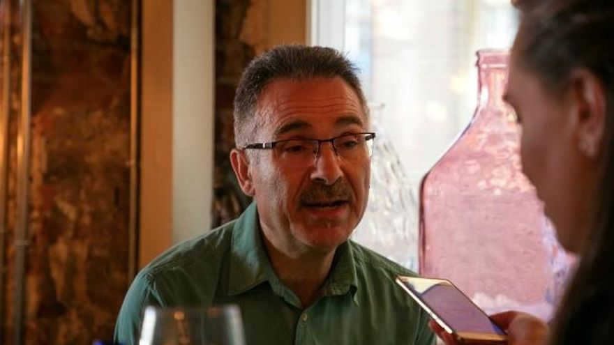 Nicanor Pastrana, candidato de Podemos a la Alcaldía de León. Foto: Aclamv Photographer.