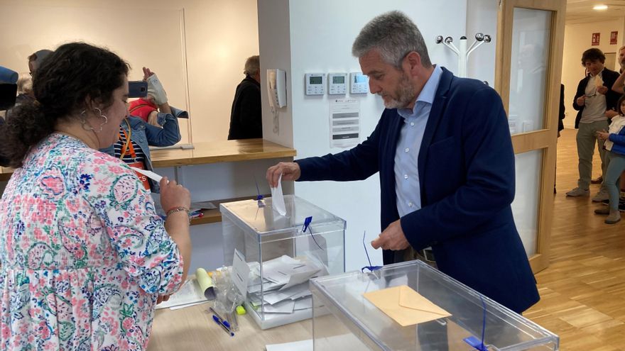 El candidato de Ciudadanos a la Alcaldía de Santander, Javier Ceruti.