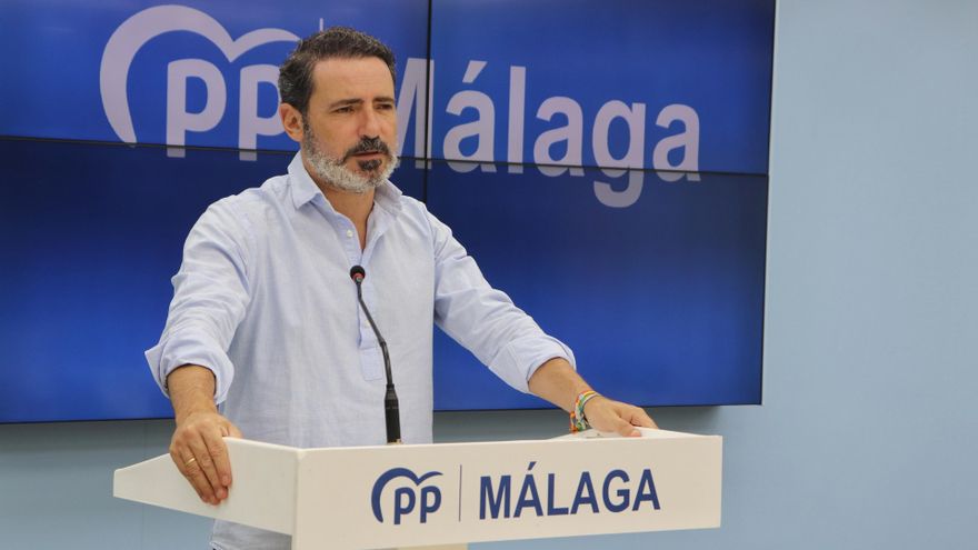 El secretario general del PP de Málaga, José Ramón Carmona, en una imagen de archivo