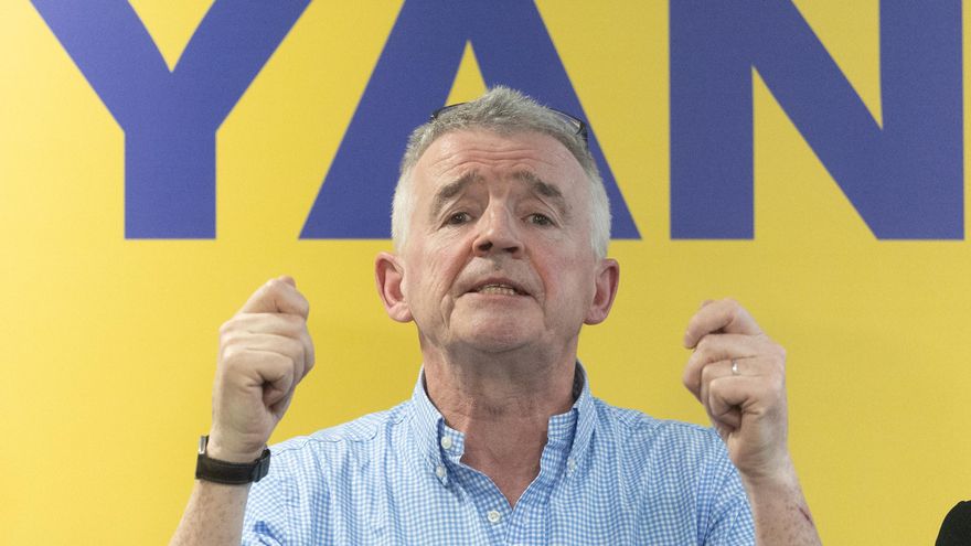 Archivo - El consejero delegado de Ryanair, Michael O'Leary.