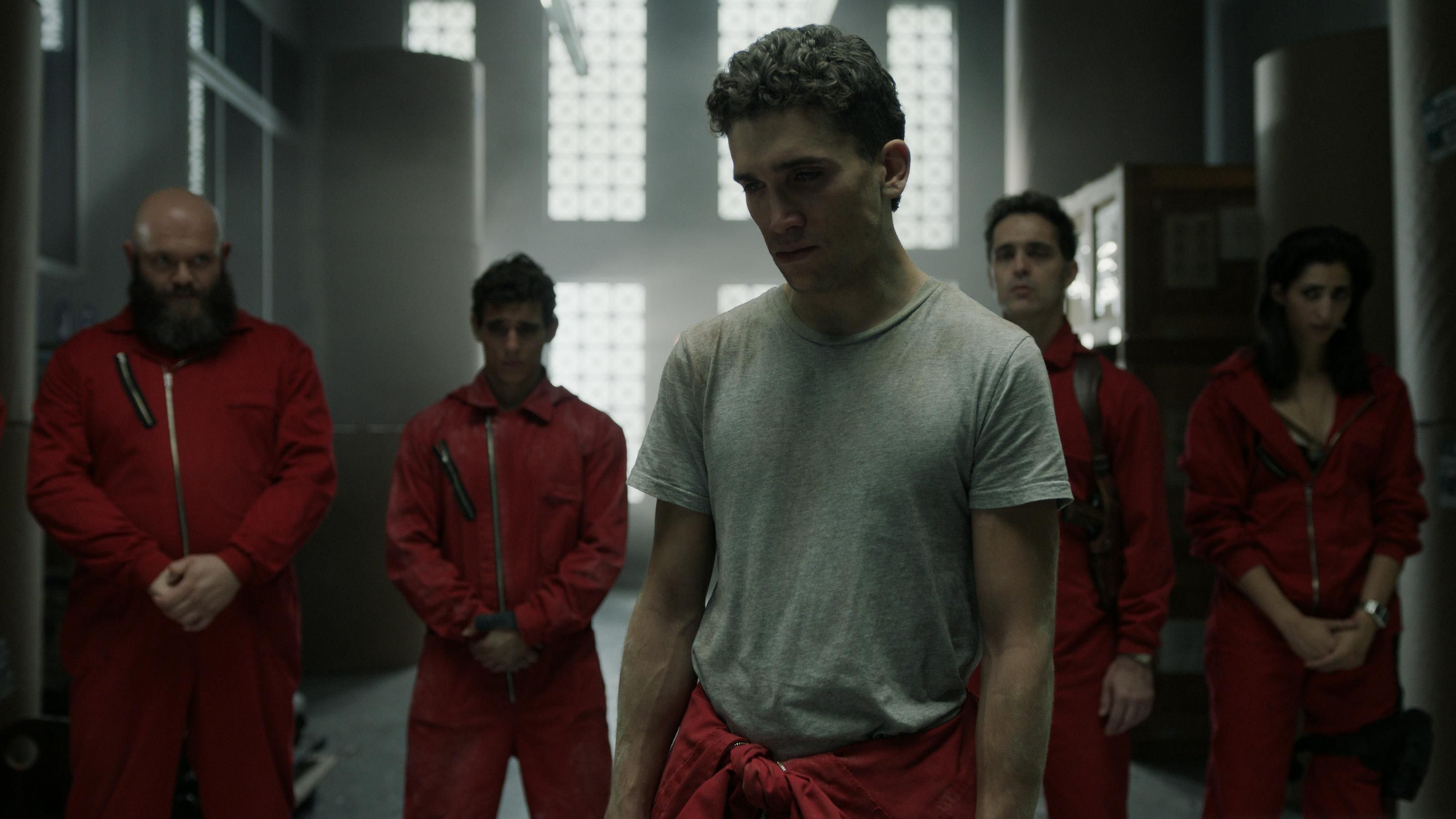 Fotograma del capítulo final de La casa de papel