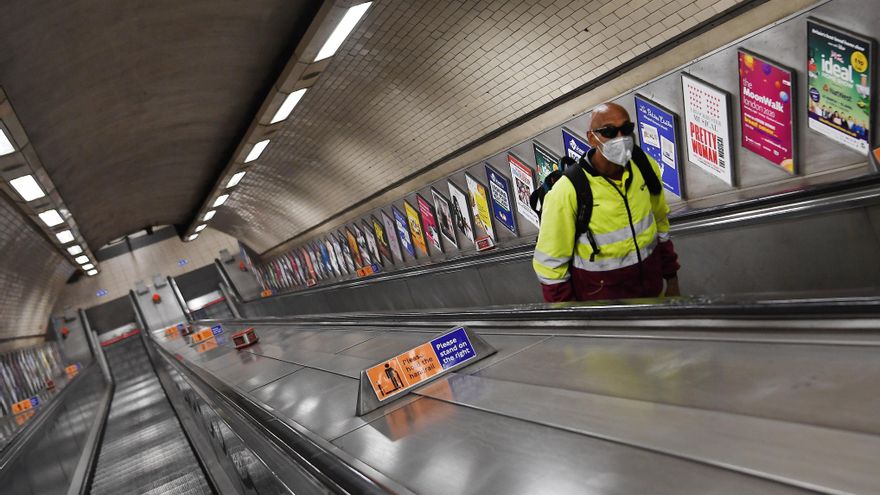 Las mascarillas en el metro de Londres serán obligatorias