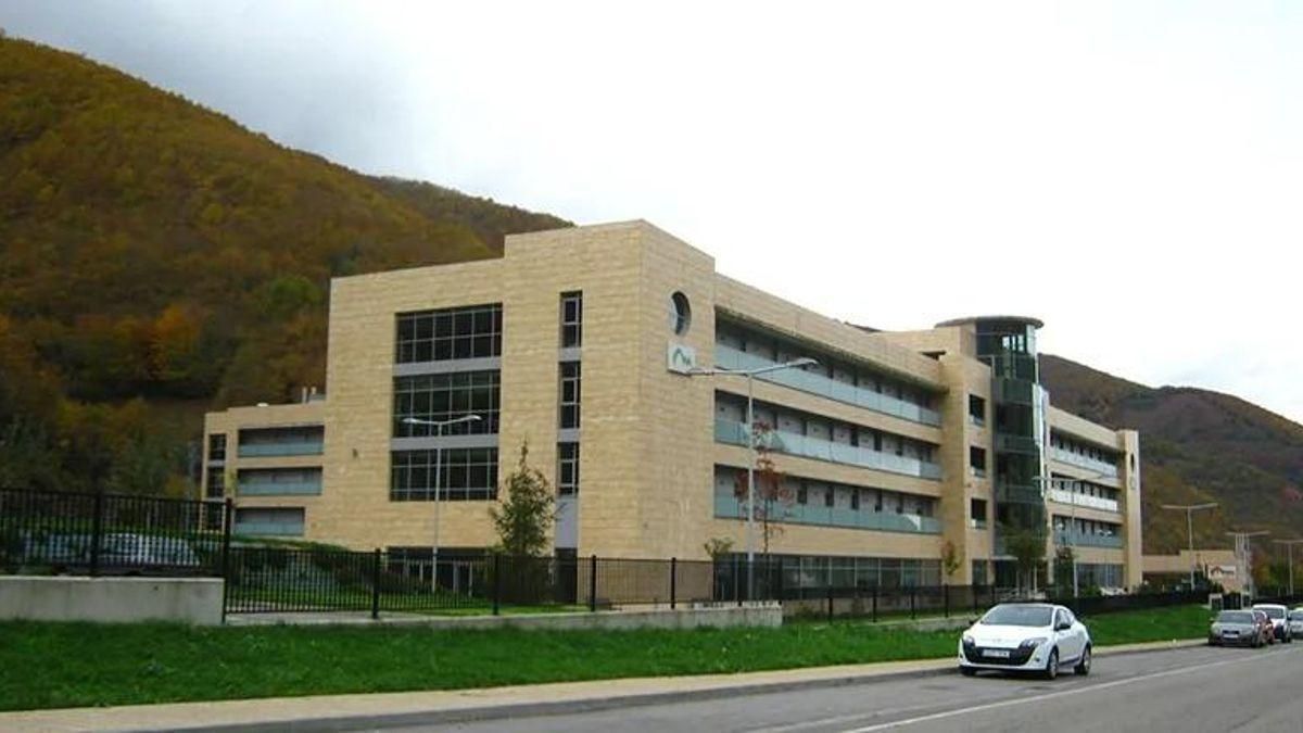 Residencia geriátrica del Montepío de la Minería ubicada en Felechosa, en el concejo asturiano de Aller.