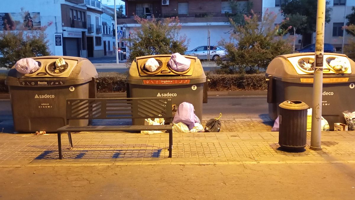 Contenedores en Córdoba.