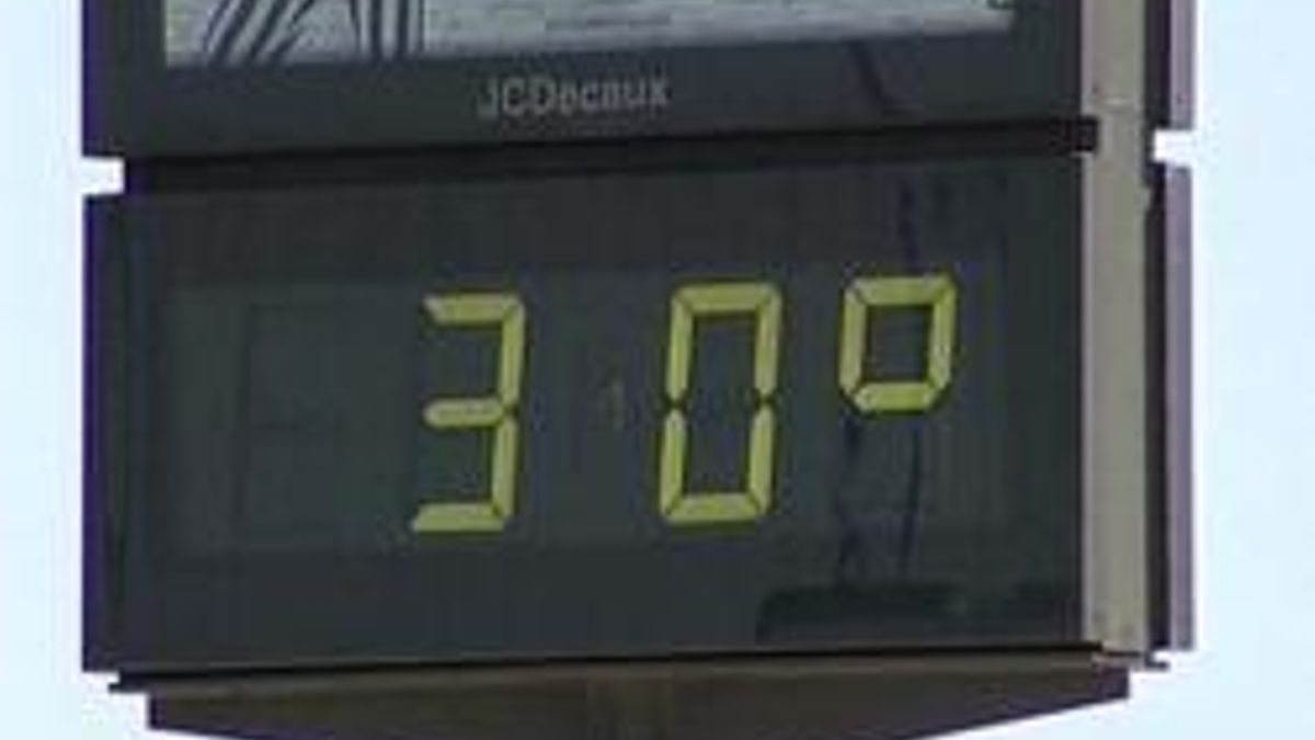 Los termómetros suben hasta los 30 grados