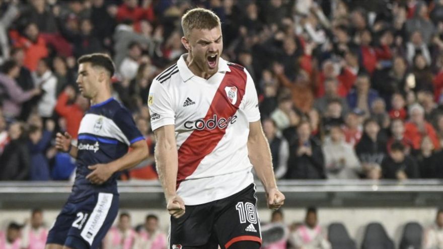 El líder River cumplió, goleó a Gimnasia y le lleva 13 puntos de ventaja a Boca