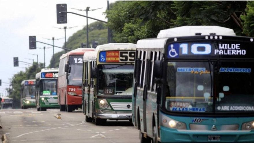 Suspenden el servicio nocturno de colectivos en el AMBA desde las 21