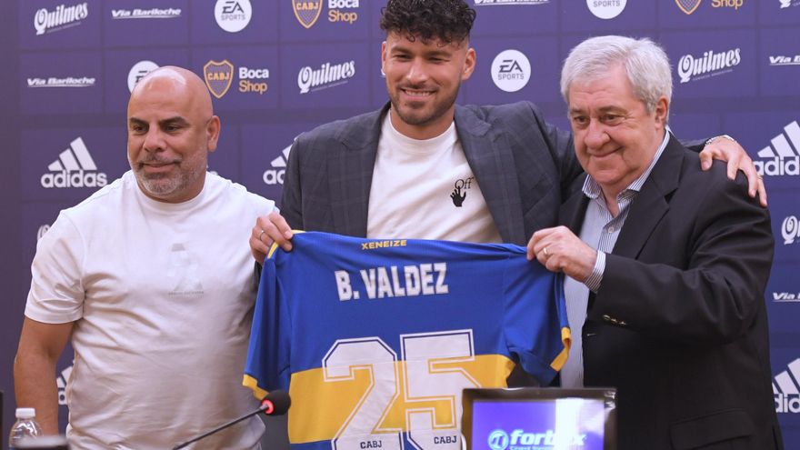 Bruno Valdez: "El deseo de todo jugador es venir a un club tan grande como Boca"