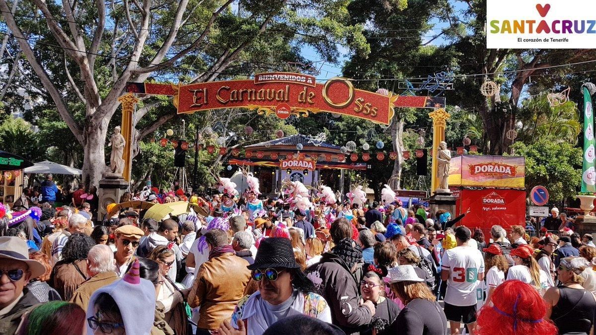 Carnaval de Santa Cruz de Tenerife antes de la pandemia de COVID-19