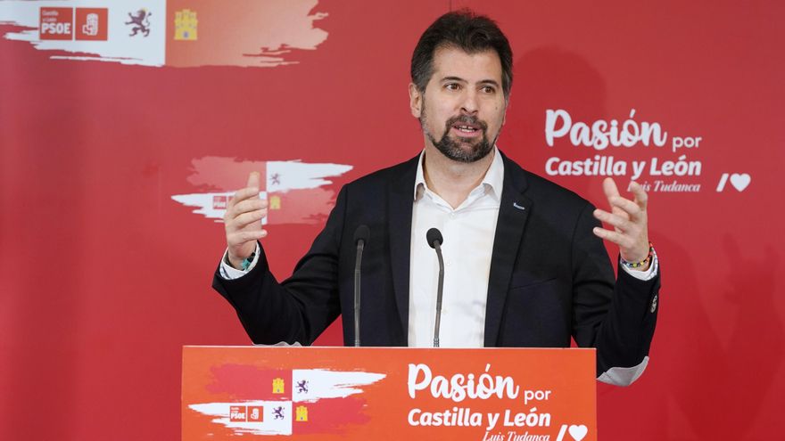 Luis Tudanca (PSOE): "Acabaré donde decidan los militantes, no ningún dedo divino"