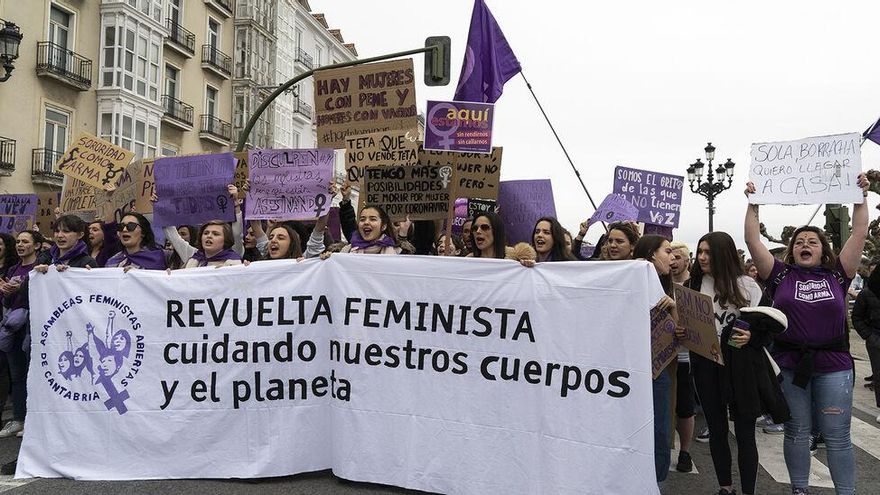Las Asambleas Feministas Abiertas de Cantabria convocan actos para el 8M que serán "seguros y responsables"