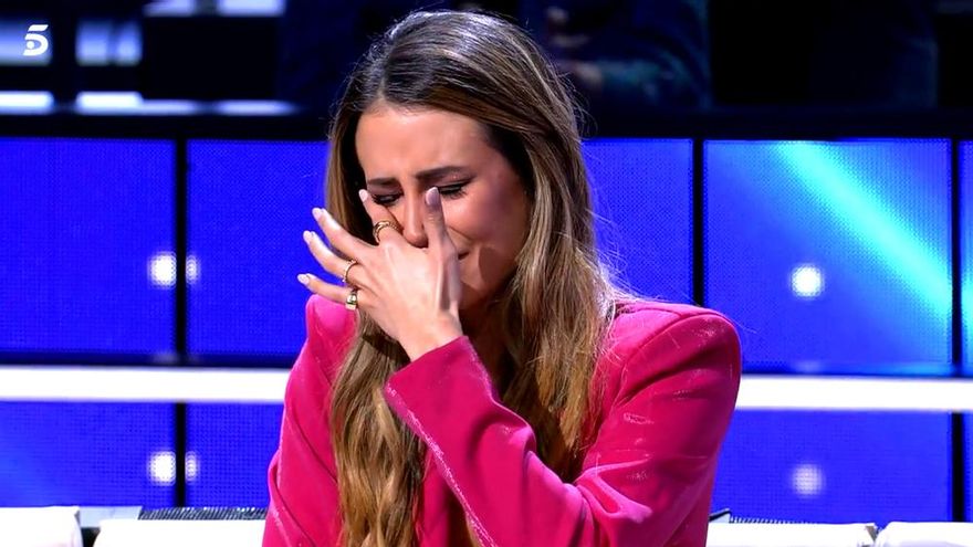 Cristina Porta protagonizó en plató el otro "culebrón" por su ruptura con Luca Onestini