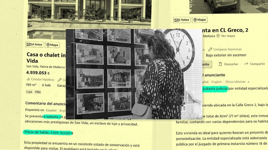 250.000 euros por un piso 'okupado': la subasta de casas antiguas a precios desorbitados irrumpe en Mallorca