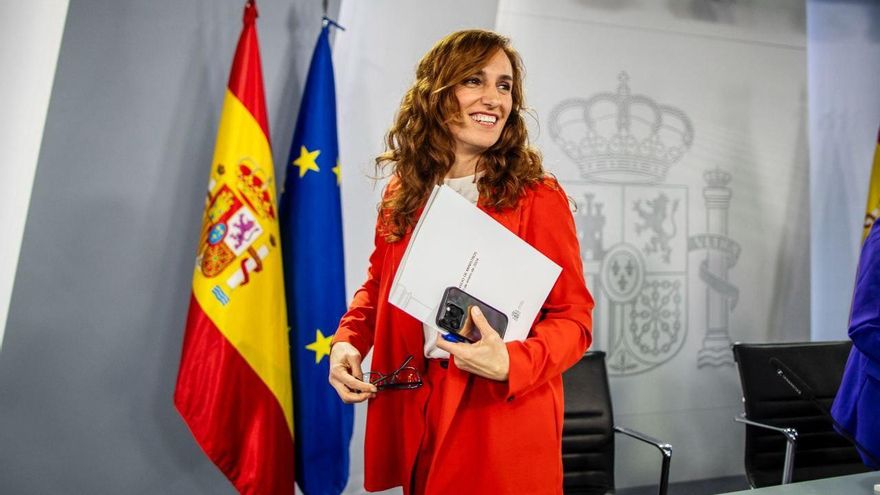 La ministra de Sanidad, Mónica García.