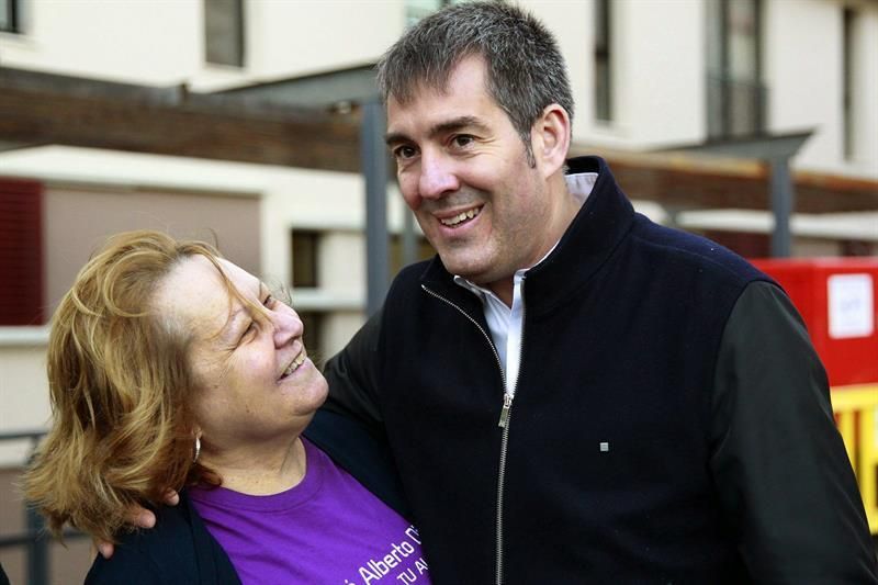 El candidato de Coalición Canarias a la presidencia del Gobierno de Canarias, Fernando Clavijo. (EFE/Cristóbal García)