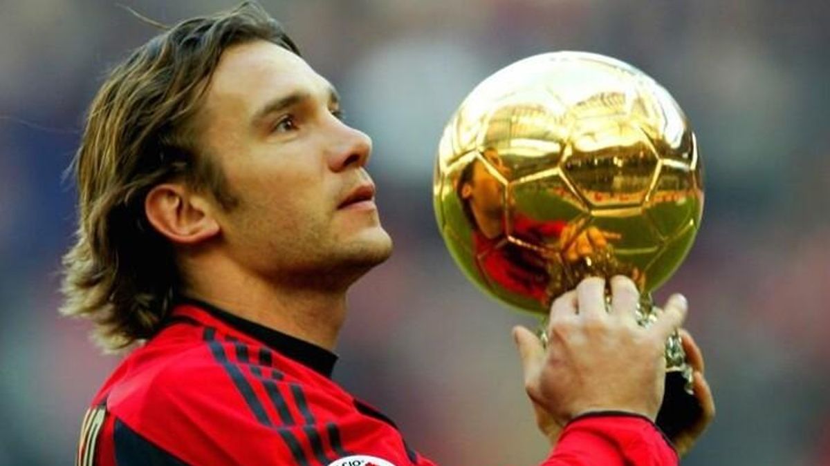 Shevchenko ganó el Balón de Oro 2004 tras ganar la Champions League con el Milan