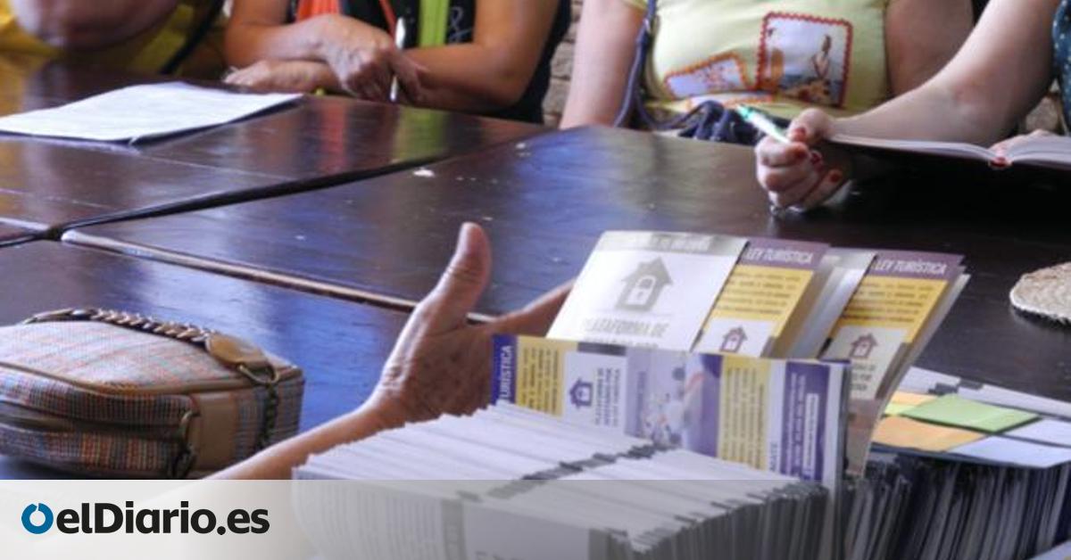 La Plataforma de Afectados por la Ley Turística rechaza que los pequeños propietarios de apartamentos  paguen el negocio  de los extrahoteleros