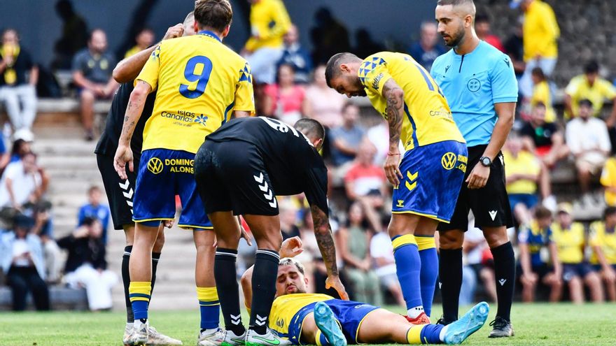 Las Palmas "se llena" de lesionados