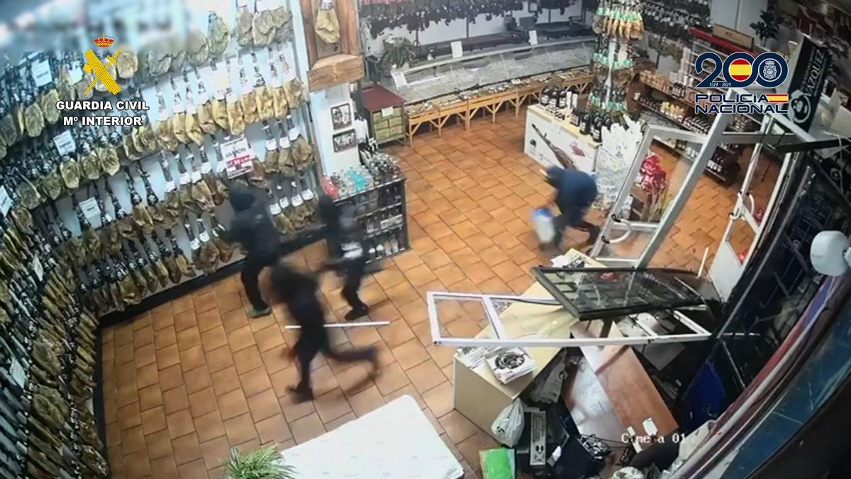 Imagen de uno de los robos.