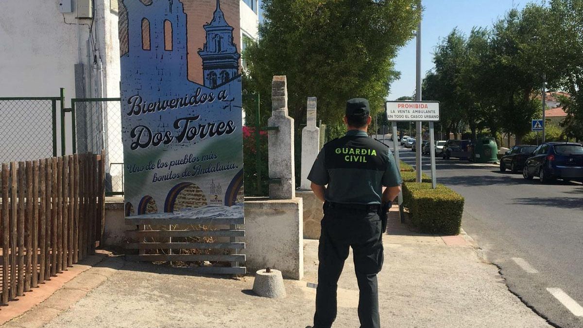 Guardia Civil en Dos Torres