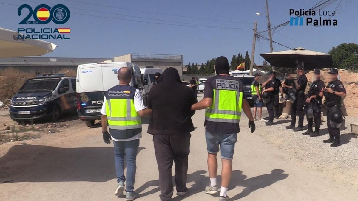 Golpe a la infraestructura del narcotráfico en Son Banya: así operaba la red de casetas utilizada para vender droga