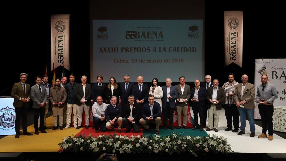 Aceites de Luque, Baena, Doña Mencía, Albendín y Cabra triunfan en los XXXIII Premios a la Calidad