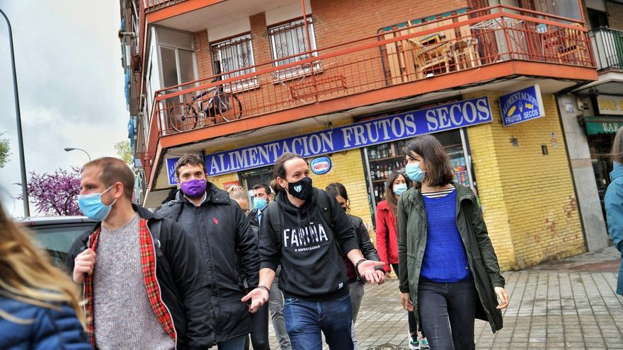 Pablo Iglesias busca despertar al Madrid dormido para las elecciones del 4M