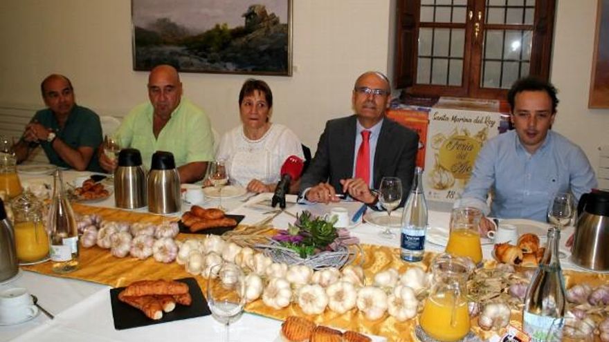 Presentación Feria del Ajo Santa Marina del Rey.