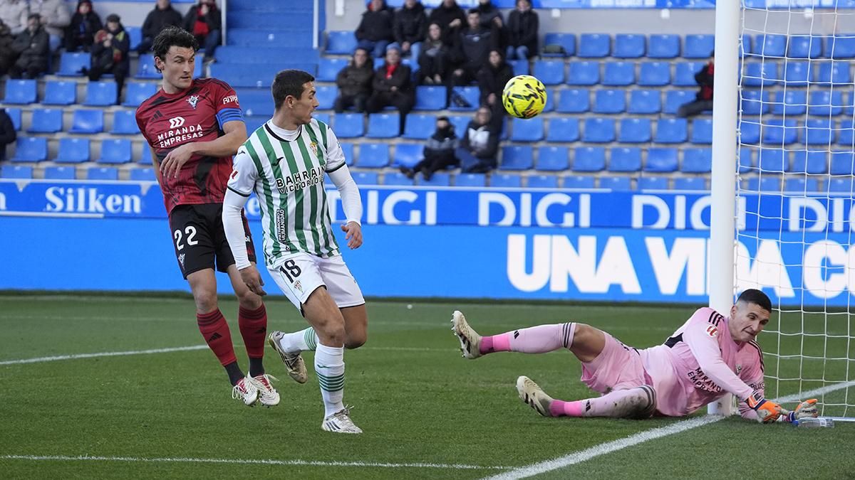 Las imágenes del CD Mirandés - Córdoba CF