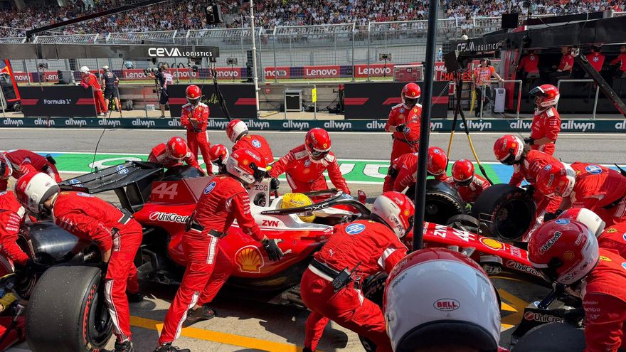 Ferrari inaugura el circuito de Fórmula 1 en Ifema con un evento comercial que causa los primeros cortes de tráfico