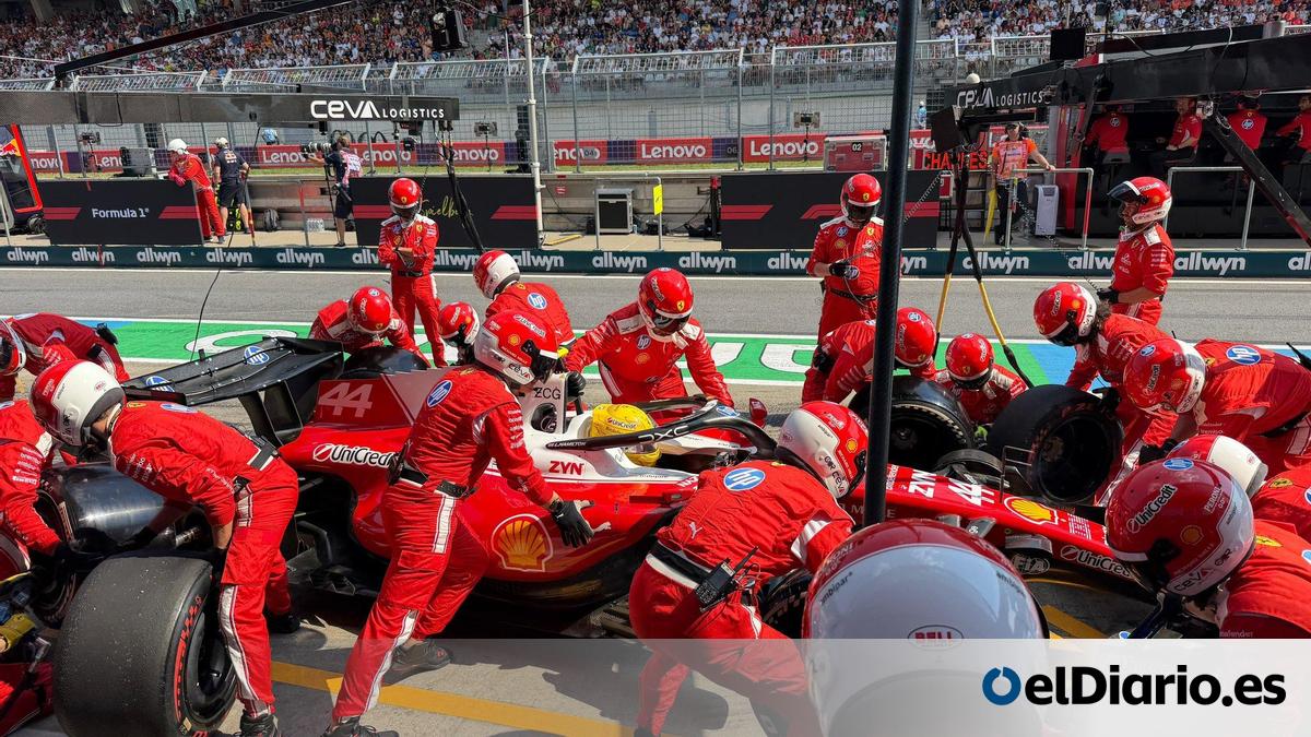 Ferrari inaugura el circuito de Fórmula 1 en Ifema con un evento comercial que causa los primeros cortes de tráfico