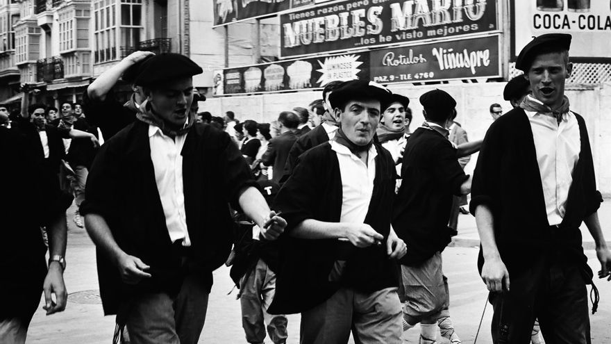 El desfile de las cuadrillas en 1961