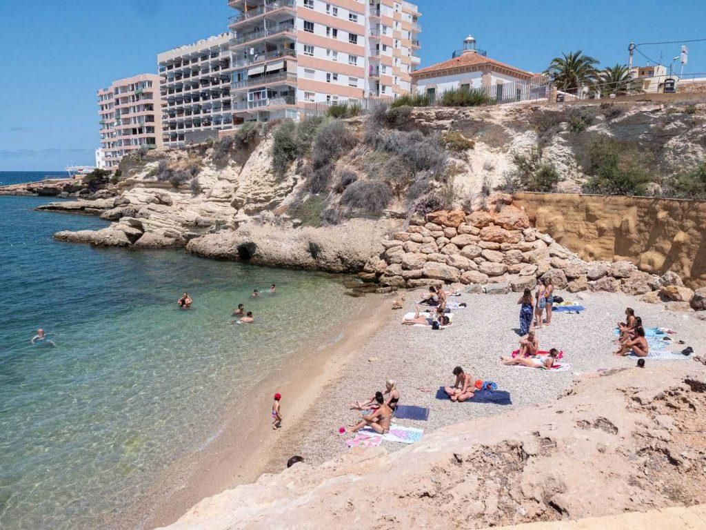 Banyistes a Sant Antoni