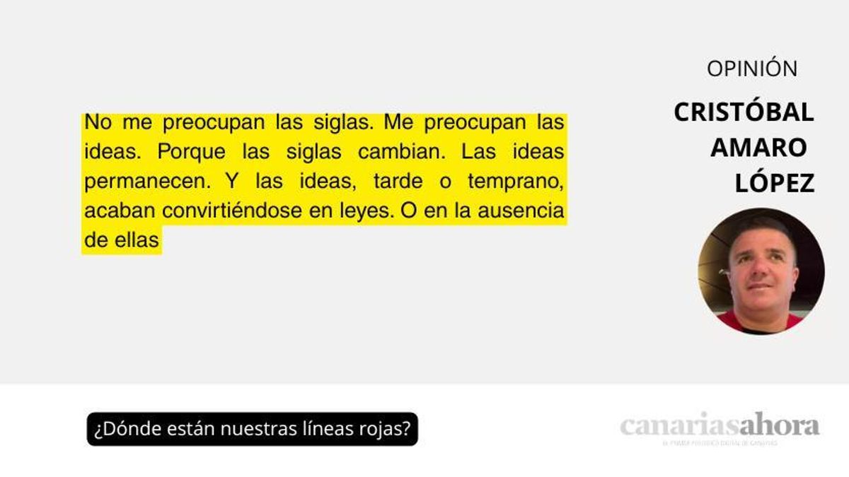 ¿Dónde están nuestras líneas rojas?