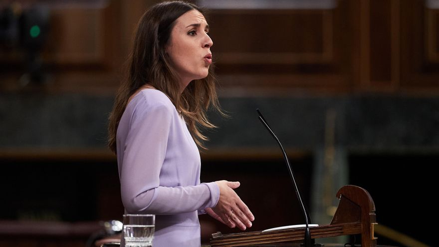 La ministra de Igualdad, Irene Montero, en una imagen de archivo. EFE/ Miguel Osés