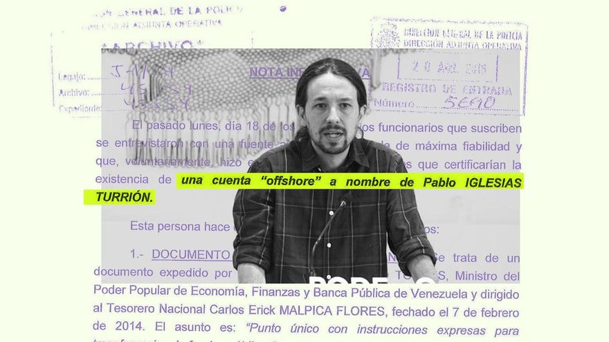 Judge Pedraz obtains proof that the PP's political brigade orchestrated Pablo Iglesias' money in the Caribbean