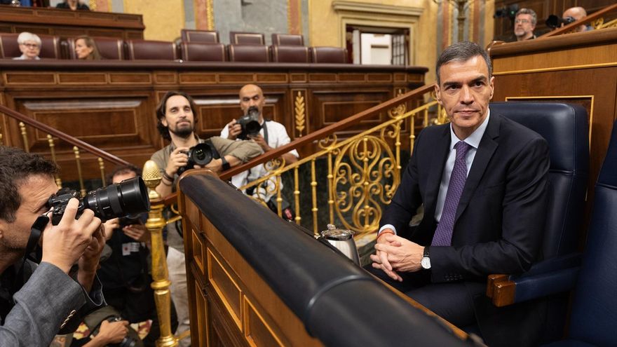 EuropaPress 6847637 presidente gobierno pedro sanchez pleno extraordinario congreso diputados