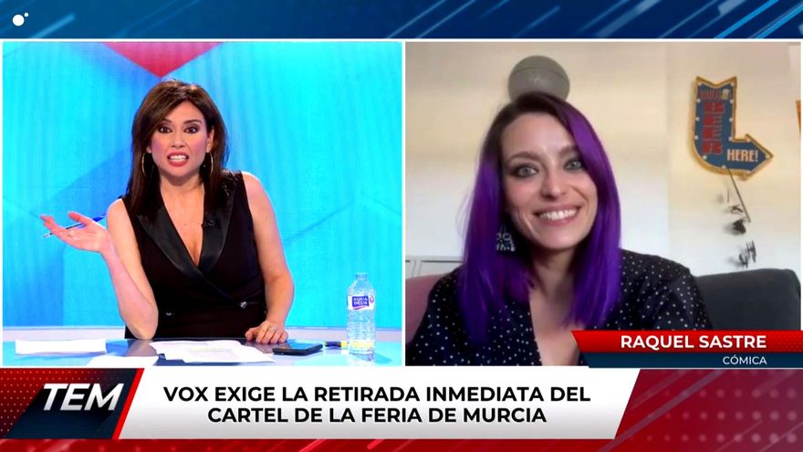 Raquel Sastre, tras pedir Vox que se retire su cartel: "Tienen falta de comprensión lectora"