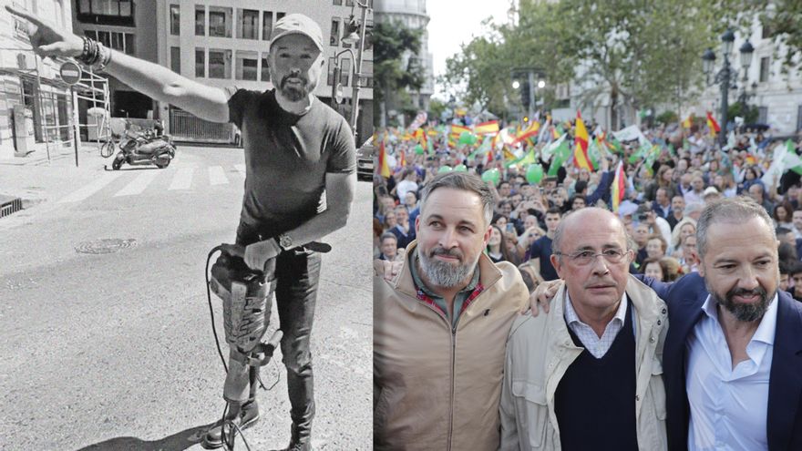 Badenas, el punki de Vox investigado por la Fiscalía y que tiene en sus manos al Gobierno municipal del PP en València