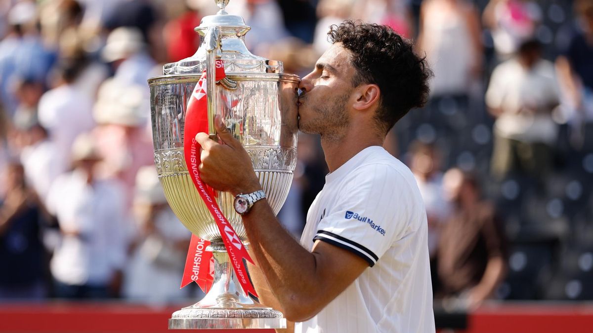 De estar “peleado con el tenis” a ser uno de los aspirantes sorpresa a Wimbledon tras ganar Queen’s