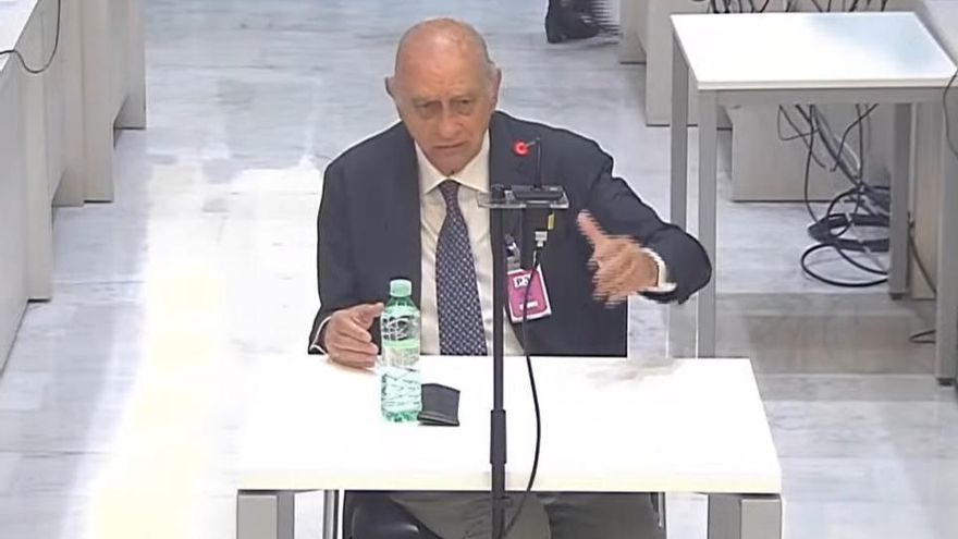 Jorge Fernández Díaz, exministro del Interior, declara en la Audiencia Nacional por el juicio de la Kitchen