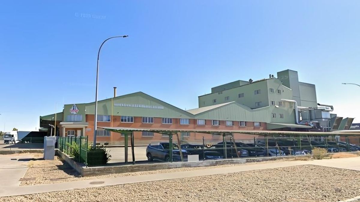 Planta de Legumbres Luengos en el polígono industrial de Onzonilla, León.