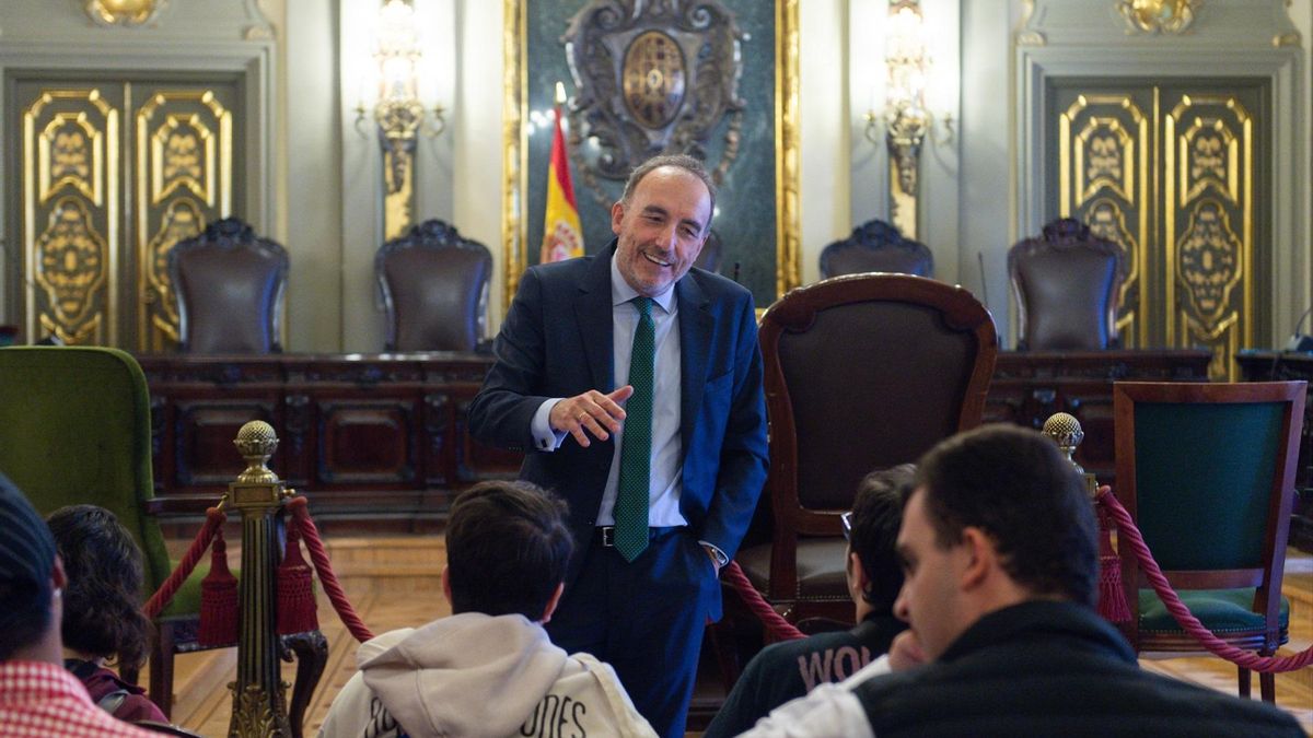 Manuel Marchena, durante el primer día de las Jornadas de Puertas Abiertas del Tribunal Supremo, a 25 de octubre de 2024,