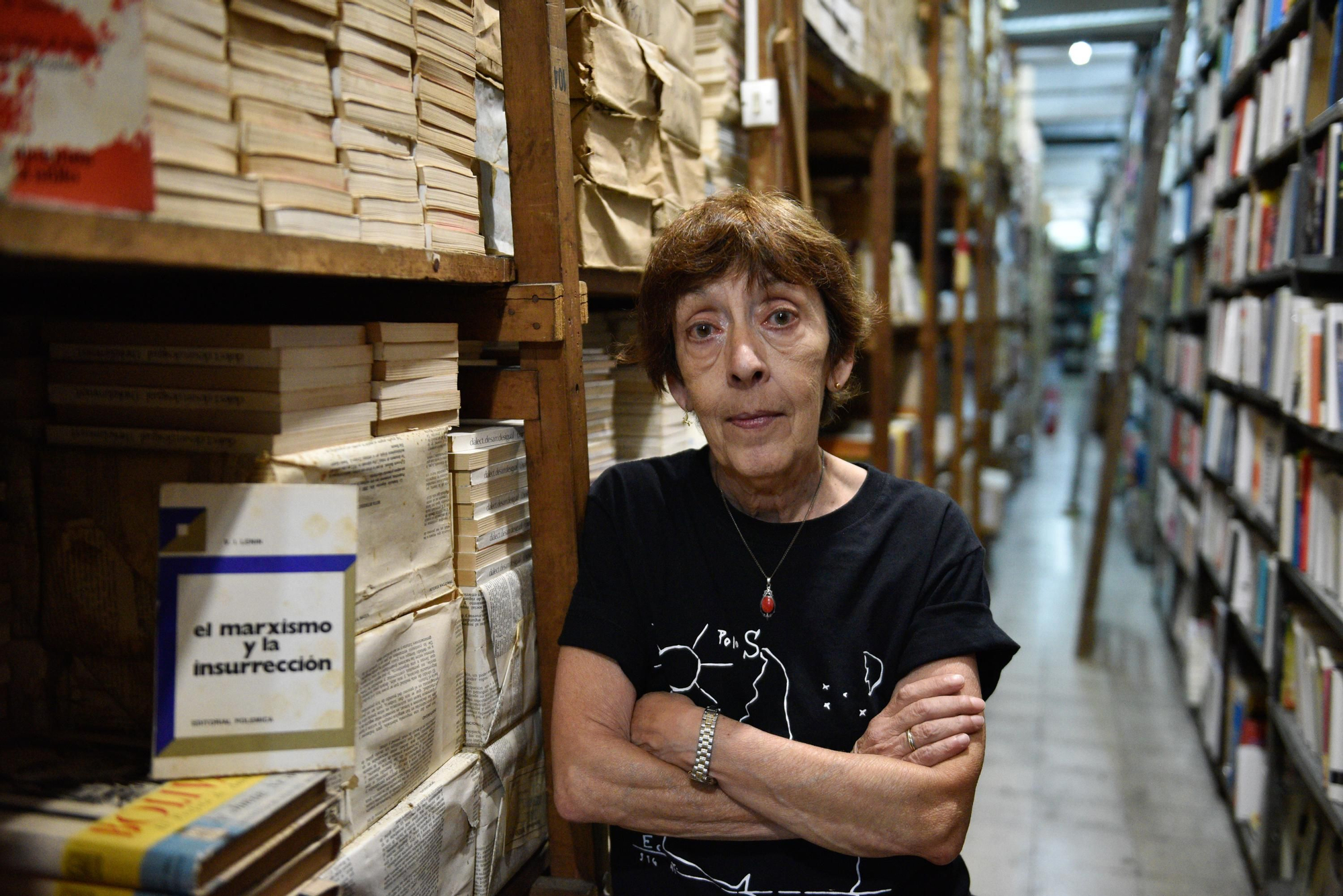 Marisú tenía 20 años y estudiaba medicina cuando ayudó a esconder los libros censurados.