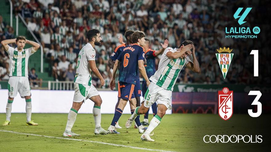 Marcador del Córdoba CF - Granada CF